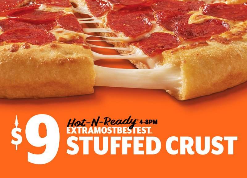 US chain Little Caesars introduces new stuffed crust pizza