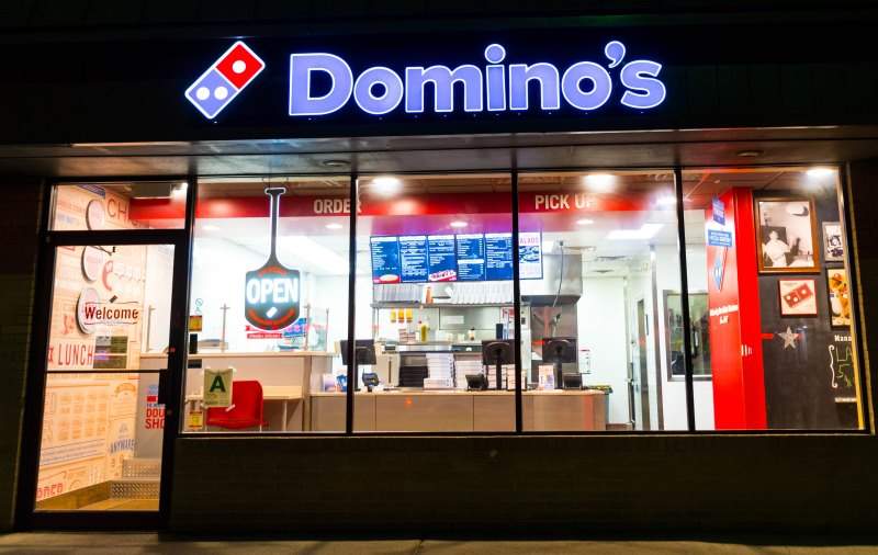 Domino's Pizza revenues