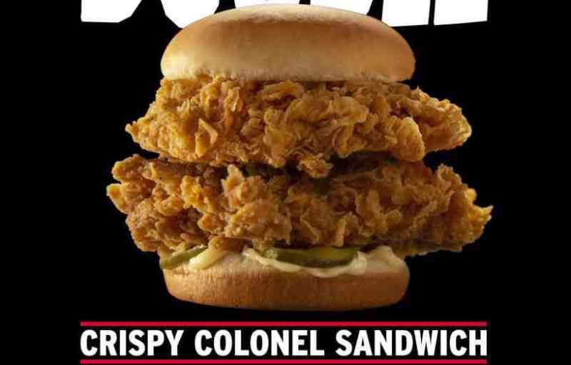 crispy colonel sandwich
