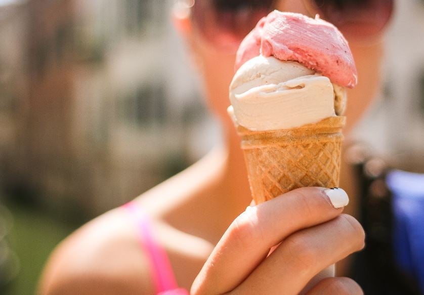 Spoonies: Edible ice cream spoons. Picture credit: Pixabay
