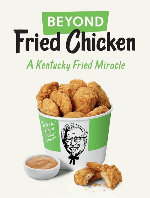 KFC plant-based chicken