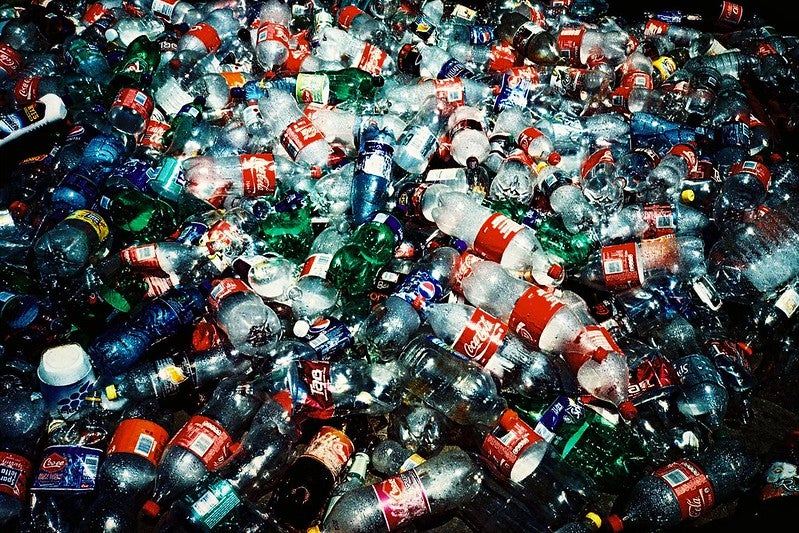 Coca-Cola plastic