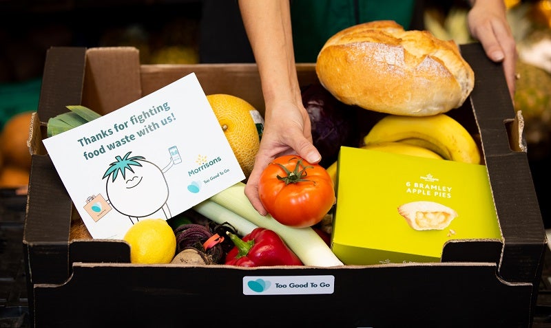 Morrisons partners with Too Good to Go app to sell unwanted food boxes