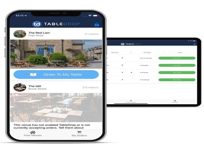 TableDrop introduces new app for table service and order management