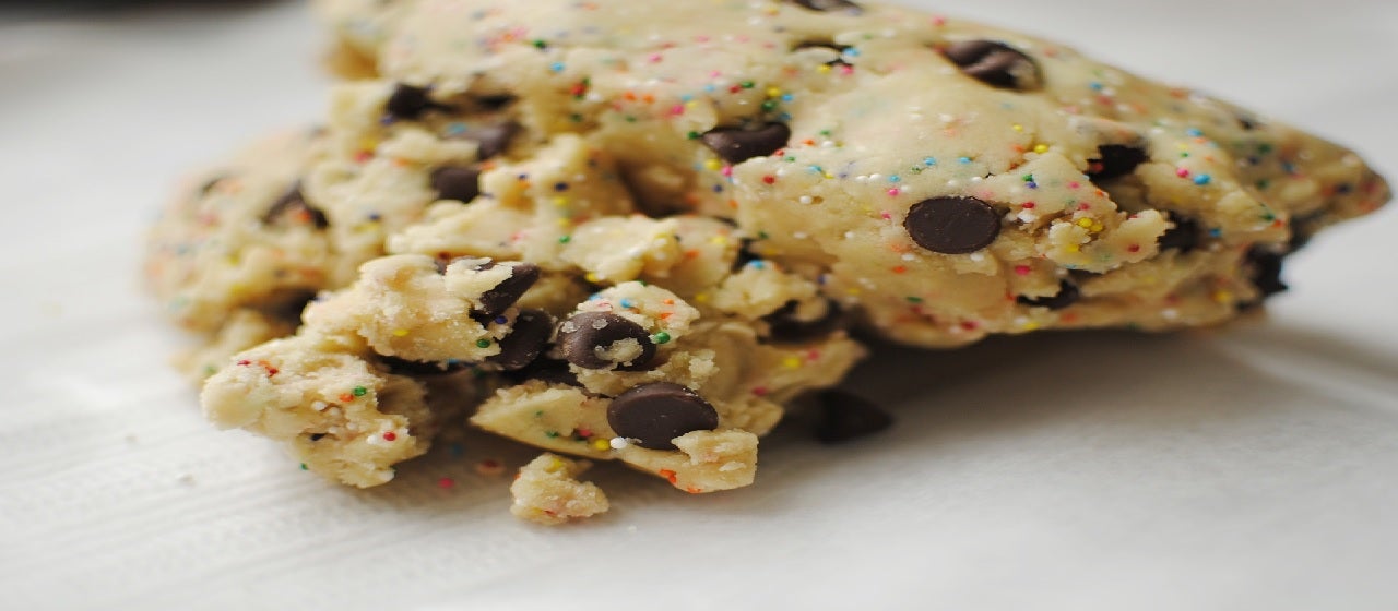 Scooped Cookie Dough Bar