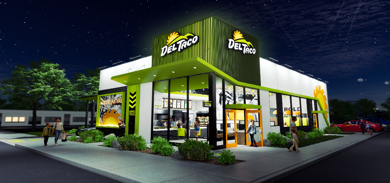 Fast-food restaurant chain Del Taco unveils new store prototype