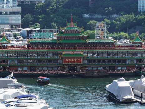 Hong Kong’s Jumbo Floating Restaurant sinks