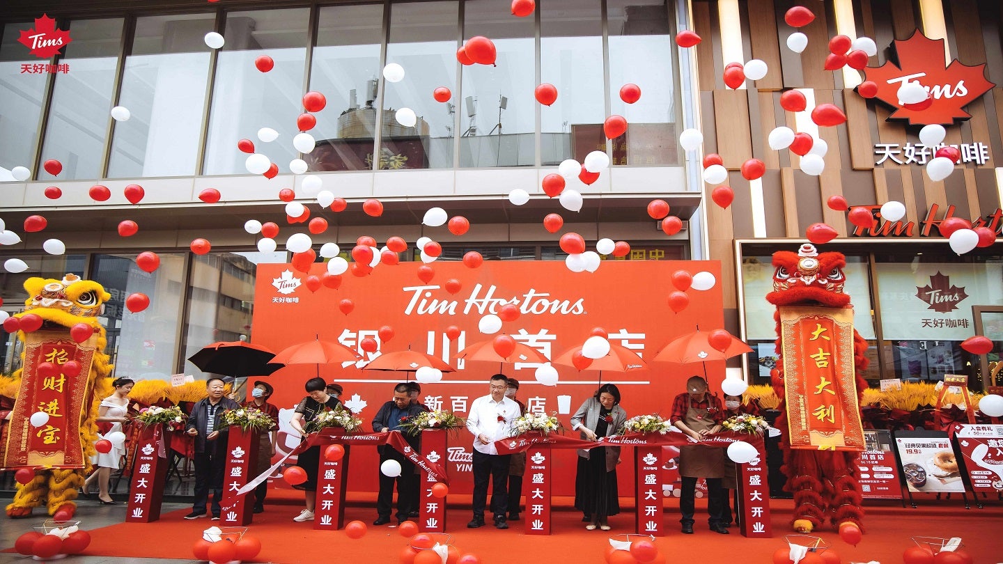 Tim Hortons opens 600th unit in China