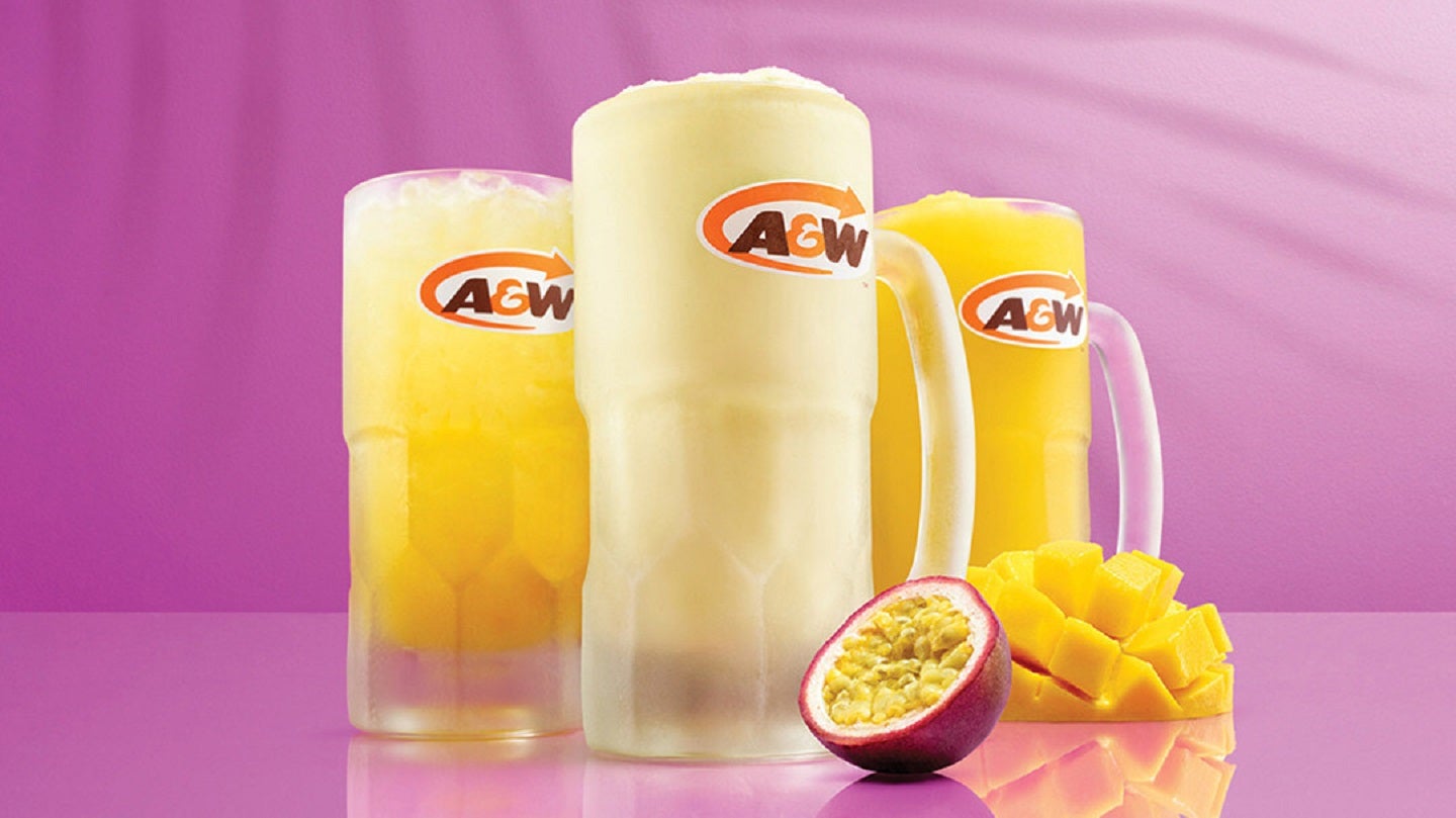 A&W Food Services of Canada unveils new tropical beverages