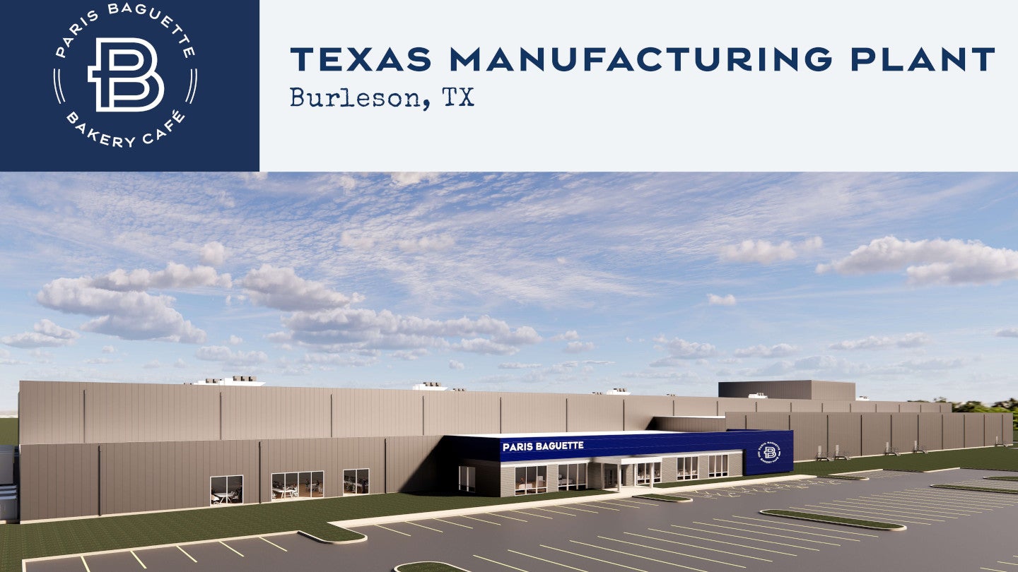 Paris Baguette starts construction of new bakery in Texas, US