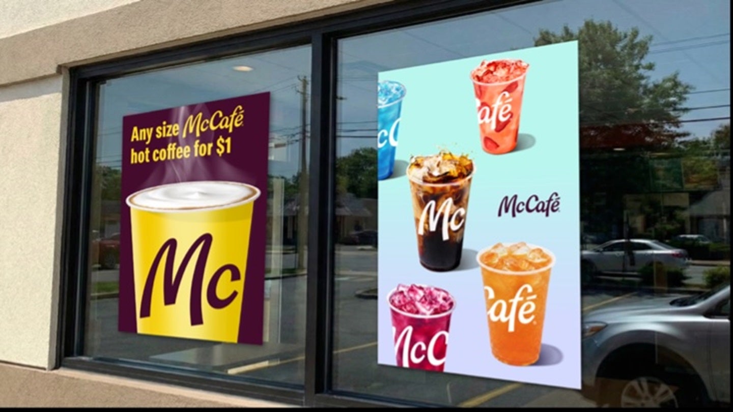 McDonald’s overhauls McCafé look to match expanded drink lineup